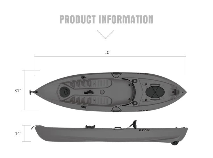 10ft 1 persona HDPE plastica b - Fishing Equipment In recensione e prezzo